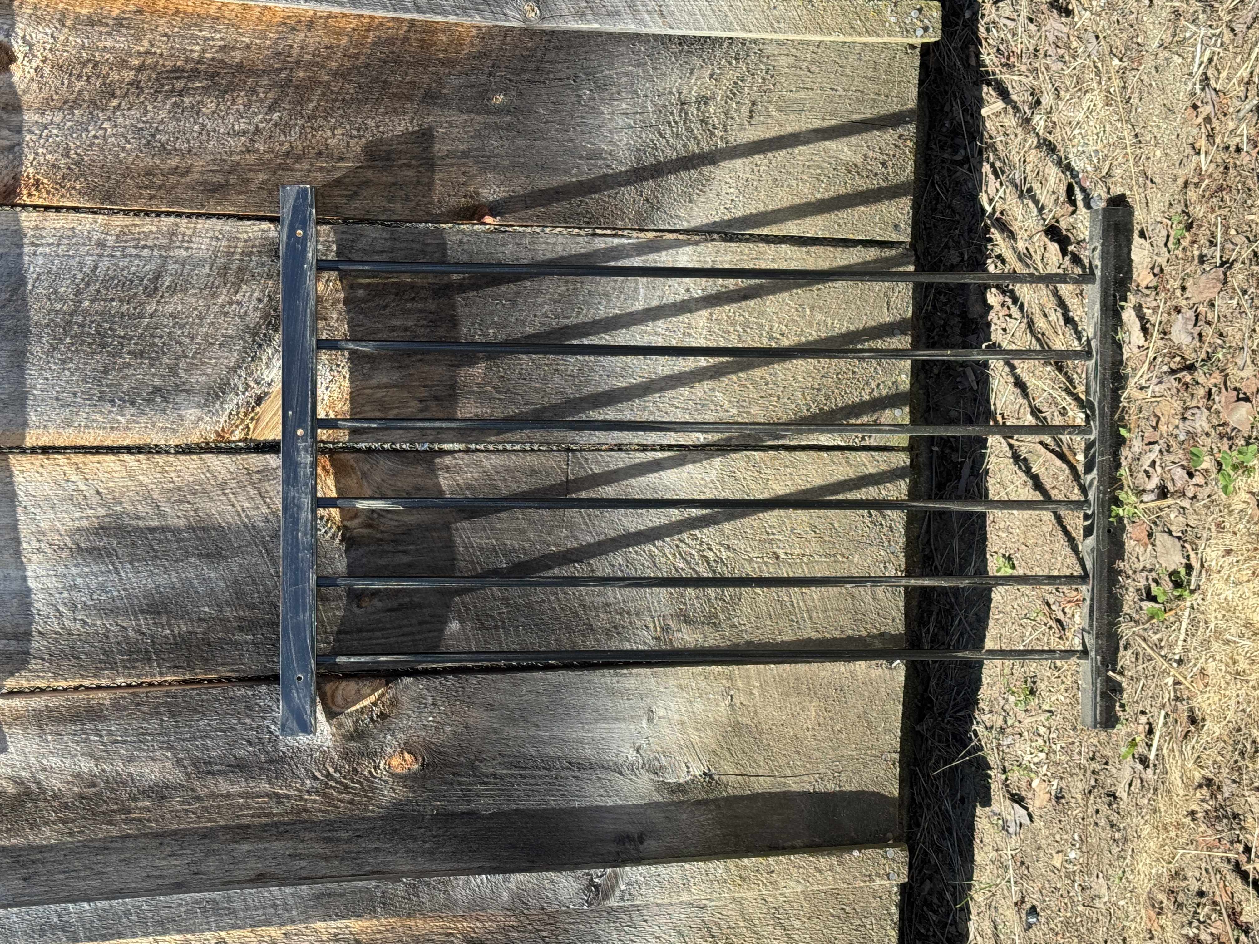 Shed with Horse bars 