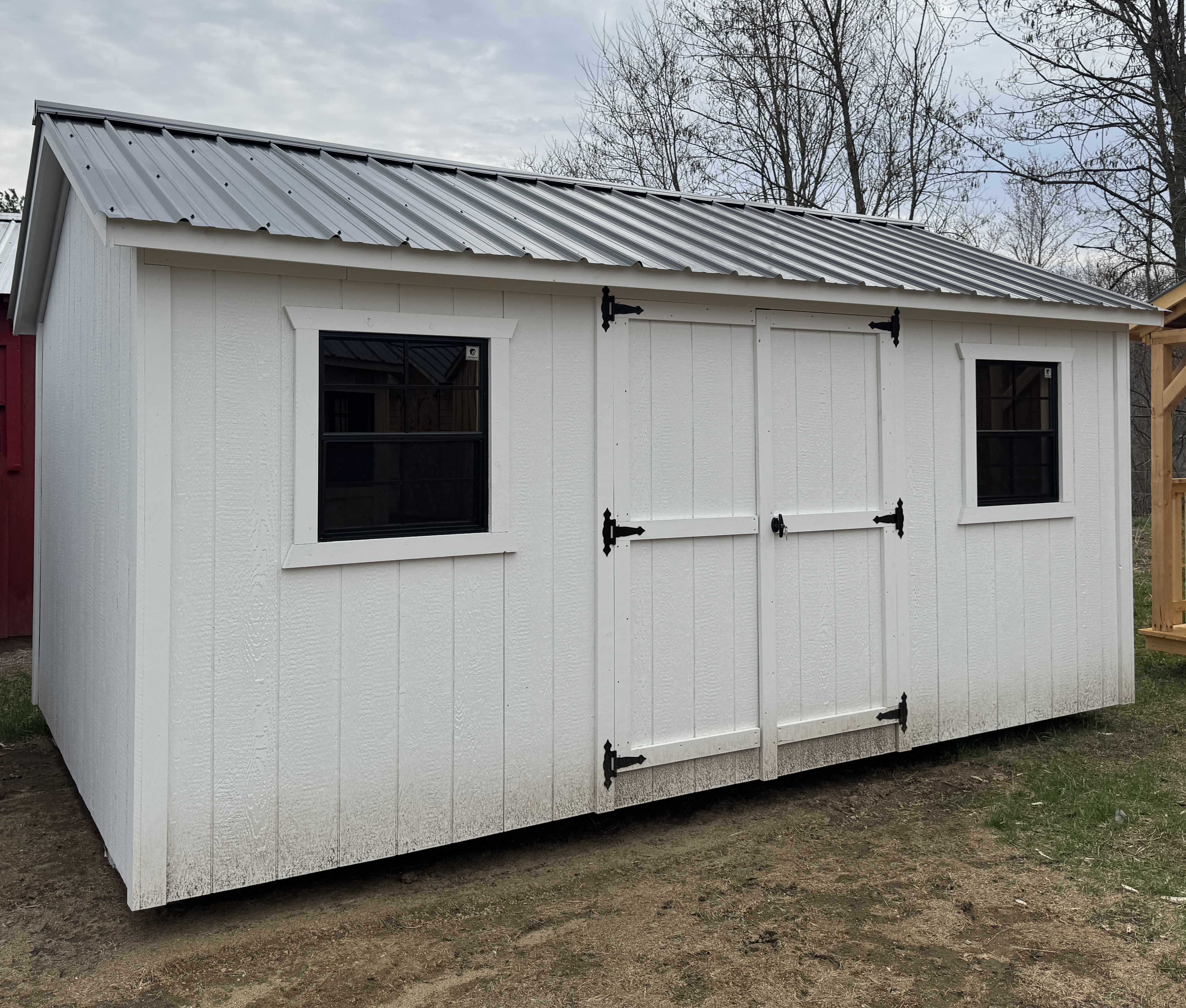 Large workshop-size shed