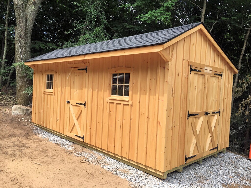 Apex gable roof shed